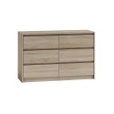 TOP E SHOP K120 KARO KOMODA 6 SZUFLAD SONOMA