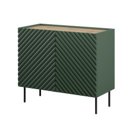 Cama MEBLE Komoda 2D ONDA 98x45xH85 zieleń