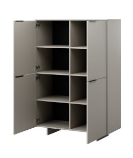 Cama MEBLE Komoda 4D ALMA 100x41,5xH145 kaszmir