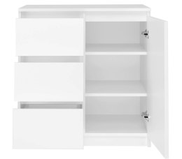TOP E SHOP Komoda COSTA 1D3S+2D3S biały