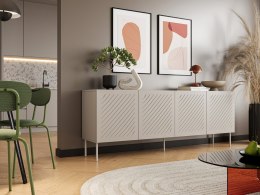 Cama MEBLE Komoda SIENA 200x40x75 kaszmir mat