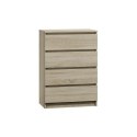 TOP E SHOP M4 MALWA KOMODA 4 SZUFLADY SONOMA