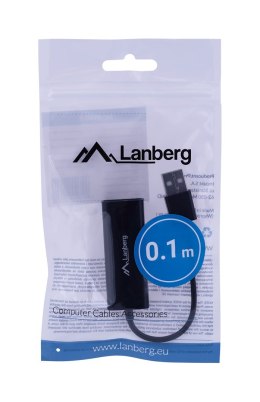 Lanberg Karta sieciowa Lanberg NC-0100-01 (USB 2.0; 1x 10/100Mbps)
