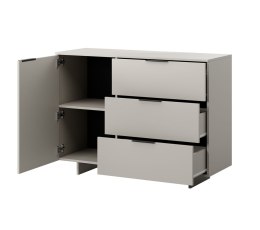Cama MEBLE Komoda 1D3S ALMA 120x41,5xH90 kaszmir