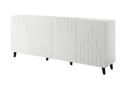 Komoda BARI 200x42x82 biały mat Komoda BARI 200x42x82 biały mat
