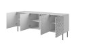 Cama MEBLE Komoda HOLE 190x40,5xH74,5 biały mat