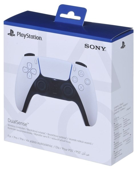 Kontroler bezprzewodowy SONY DualSense WHITE PS5 Kontroler bezprzewodowy SONY DualSense WHITE PS5
