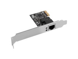 Lanberg LANBERG KARTA SIECIOWA PCI-E 1X RJ45 1GB RTL8111C ŚLEDŹ LOW PROFILE PCE-1GB-201