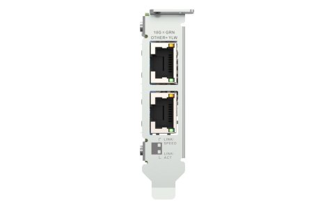 Qnap QXG-10G2T, 2x 10GbE, PCIe Gen3 x4, Low-profile Qnap QXG-10G2T, 2x 10GbE, PCIe Gen3 x4, Low-profile