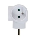ESPERANZA ROZGAŁĘŹNIK ELEKTRYCZNY 3 GNIAZDA BIAŁY ELK302W