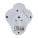 Esperanza ESPERANZA ROZGAŁĘŹNIK ELEKTRYCZNY 3 GNIAZDA Z WYŁĄCZNIKIEM BIAŁY ELK304W