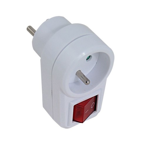 ESPERANZA ROZGAŁĘŹNIK/ADAPTER ELEKTR. 1 GN. WŁ. BIAŁY ELK301W ESPERANZA ROZGAŁĘŹNIK/ADAPTER ELEKTR. 1 GN. WŁ. BIAŁY ELK301W