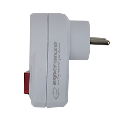 ESPERANZA ROZGAŁĘŹNIK/ADAPTER ELEKTR. 1 GN. WŁ. BIAŁY ELK301W ESPERANZA ROZGAŁĘŹNIK/ADAPTER ELEKTR. 1 GN. WŁ. BIAŁY ELK301W