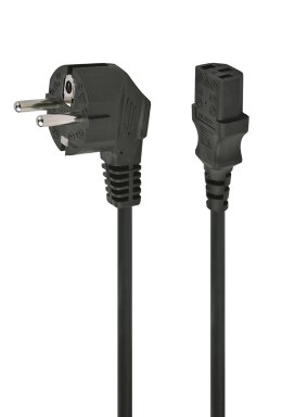 GEMBIRD Kabel GEMBIRD PC-186-VDE (C13 / IEC C13 / IEC 320 C13 - Schuko ; 1,8m; kolor czarny)