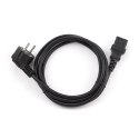 GEMBIRD Kabel GEMBIRD PC-186-VDE (C13 / IEC C13 / IEC 320 C13 - Schuko ; 1,8m; kolor czarny) GEMBIRD Kabel GEMBIRD PC-186-VDE (C13 / IEC C13 / IEC 320 C13 - Schuko ; 1,8m; kolor czarny)