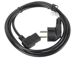 Lanberg Kabel Lanberg CA-C13C-12CC-0018-BK (C13 / IEC C13 / IEC 320 C13 F - Schuko M; 1,8m; kolor czarny)