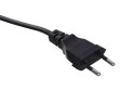 SAVIO Kabel SAVIO CL-105 (2-Pin - Euro ; 3m; kolor czarny)