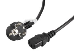 Lanberg LANBERG KABEL ZASILAJĄCY VDE CEE 7/7 -> C13 3M