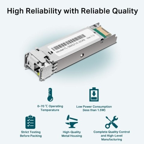Moduł dwukierunkowy TP-LINK TL-SM321A-2 Moduł dwukierunkowy TP-LINK TL-SM321A-2