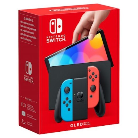 NINTENDO Switch OLED Red & Blue (WYPRZEDAŻ) NINTENDO Switch OLED Red & Blue (WYPRZEDAŻ)