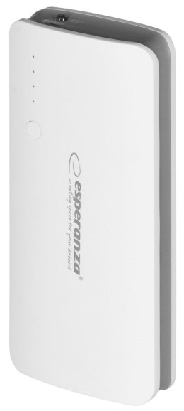 Esperanza PowerBank Esperanza Radium EMP106WE (8000mAh; microUSB, USB 2.0; kolor biały)