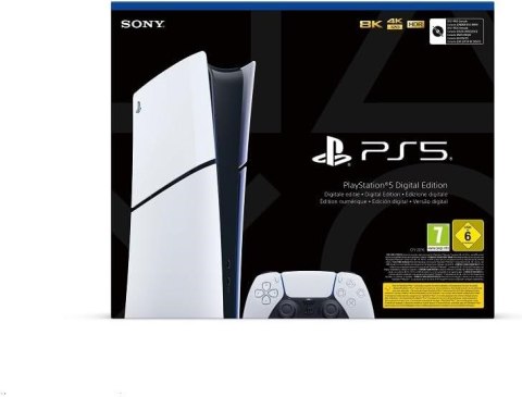 Sony Playstation 5 Digital Edition 1TB Slim Edition (WYPRZEDAŻ) Sony Playstation 5 Digital Edition 1TB Slim Edition (WYPRZEDAŻ)