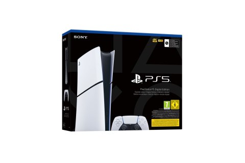Sony Playstation 5 Digital Edition 1TB Slim Edition (WYPRZEDAŻ) Sony Playstation 5 Digital Edition 1TB Slim Edition (WYPRZEDAŻ)