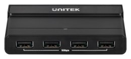 UNITEK UNITEK PRZEŁĄCZNIK KVM 4X USB-A 5GBPS, AKTYWNY