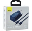 Baseus BASEUS ŁADOWARKA SIECIOWA Z PRZEWODEM USB-C DO LIG