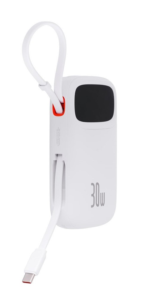 BASEUS POWERBANK QPOW2 20000MAH 30W (BIAŁY) BASEUS POWERBANK QPOW2 20000MAH 30W (BIAŁY)