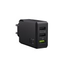Green Cell GREEN CELL ŁADOWARKA SIECIOWA CHARGE SOURCE 3 3XUSB 30W QC 3.0