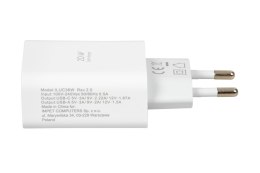 IBOX ŁADOWARKA SIECIOWA I-BOX C-36 PD20W USB-C + USB-A