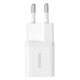 Baseus Ładowarka Baseus GaN5 mini 1C 25W+kabel USB-C biały