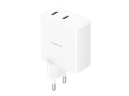 HAVIT Ładowarka Havit USB-C+USB-C UC45 EU