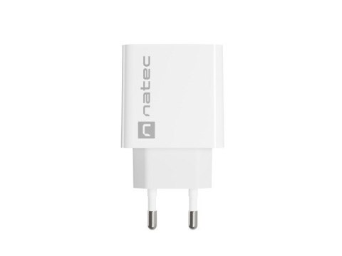 NATEC ŁADOWARKA SIECIOWA RIBERA USB-A 18W BIAŁA NUC-2057 NATEC ŁADOWARKA SIECIOWA RIBERA USB-A 18W BIAŁA NUC-2057