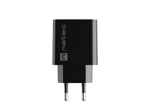 NATEC ŁADOWARKA SIECIOWA RIBERA USB-A 18W CZARNA NUC-2058 NATEC ŁADOWARKA SIECIOWA RIBERA USB-A 18W CZARNA NUC-2058
