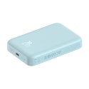 Baseus Powerbank Baseus Magnetic Mini Wireless 10000mAh 20W+kabel USB C-USB C (niebieski)
