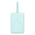 Powerbank Baseus Magnetic Mini Air Wireless 10000mAh 20W+kabel USB C-USB C (peppermint blue)