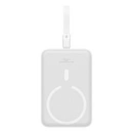 Powerbank Baseus Magnetic Mini Air Wireless 10000mAh 20W+kabel lightning (biały)