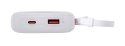 Powerbank Baseus QPow 2 10000mAh 30W 2xUSB-C (biały)