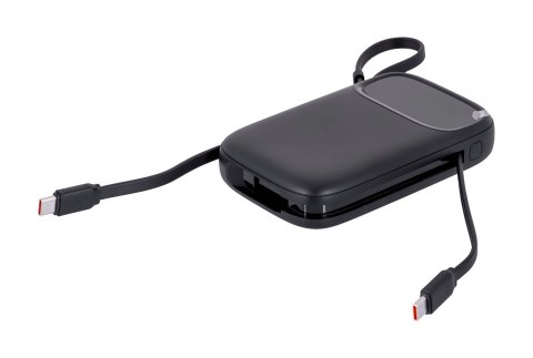 Powerbank Baseus Qpow 2 10000mAh 30W 2xUSB-C (czarny) Powerbank Baseus Qpow 2 10000mAh 30W 2xUSB-C (czarny)