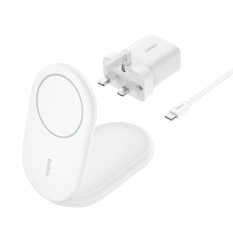 BELKIN ŁADOWARKA MAGSAFE QI2 15W BIAŁA ZASILACZ 20W BELKIN ŁADOWARKA MAGSAFE QI2 15W BIAŁA ZASILACZ 20W