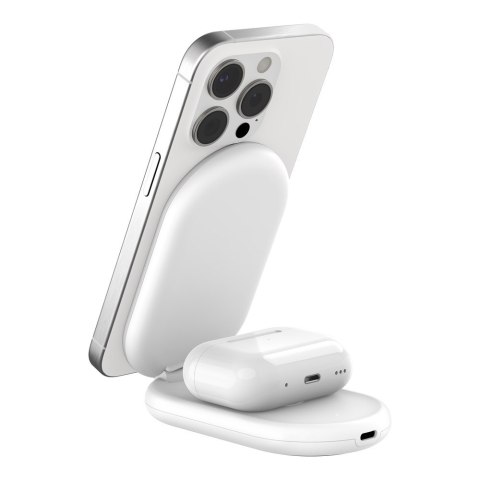 BELKIN ŁADOWARKA MAGSAFE SKŁADANA 2W1 QI2 ZASILACZ CZARNA BELKIN ŁADOWARKA MAGSAFE SKŁADANA 2W1 QI2 ZASILACZ CZARNA