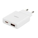 IBOX IBOX ŁADOWARKA UNIWERSALNA C-43 GAN PD30W SLIM USB A+C WHITE