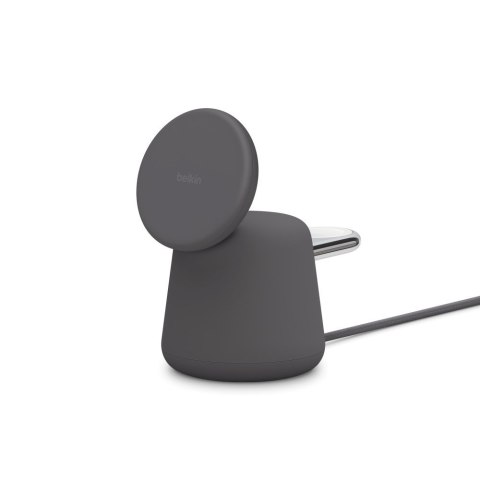 Ładowarka bezprzewodowa Belkin BoostCharge Pro 2-in-1 Wireless Charging Dock with MagSafe iPhone/Apple Watch 15W Black Ładowarka bezprzewodowa Belkin BoostCharge Pro 2-in-1 Wireless Charging Dock with MagSafe iPhone/Apple Watch 15W Black