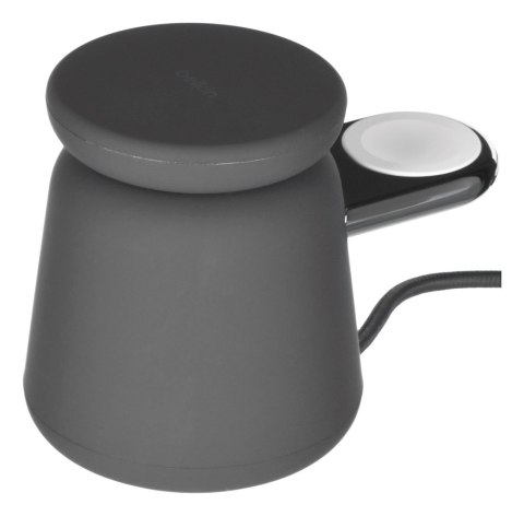 Ładowarka bezprzewodowa Belkin BoostCharge Pro 2-in-1 Wireless Charging Dock with MagSafe iPhone/Apple Watch 15W Black Ładowarka bezprzewodowa Belkin BoostCharge Pro 2-in-1 Wireless Charging Dock with MagSafe iPhone/Apple Watch 15W Black