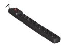 Activejet Listwa przeciwprzepięciowa Activejet ACJ Combo 9gn 1,5m (9 x UTE; 10 A; 1,5m; kolor czarny)