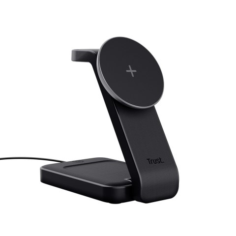Magnetic Charge Stand Trust Viro 3-in-1 Wireless Black Magnetic Charge Stand Trust Viro 3-in-1 Wireless Black