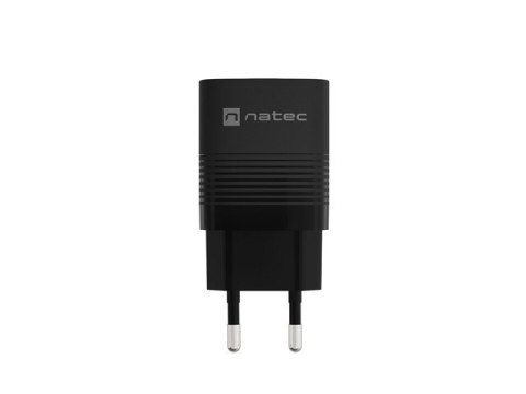 NATEC ŁADOWARKA RIBERA GAN 1X USB-A + 1X USB-C 30W CZARNA NUC-2141 NATEC ŁADOWARKA RIBERA GAN 1X USB-A + 1X USB-C 30W CZARNA NUC-2141