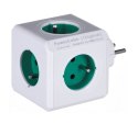 Allocacoc Przedłużacz allocacoc PowerCube Original 2100GN/FRORPC (kolor zielony)